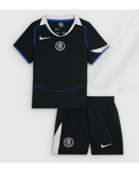 Chelsea Maglia Gara Terza Repliche 2025-26 Bambino Maniche Corte